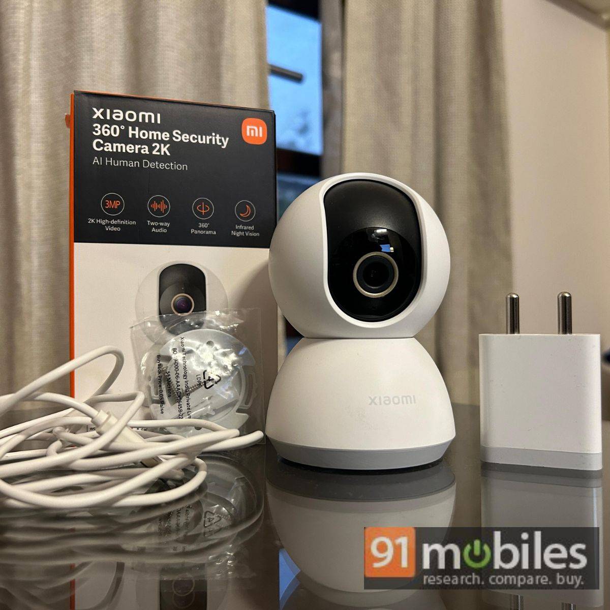 Xiaomi 360 Home Security Camera 2K review easy to use, reliable