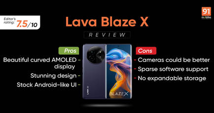 Lava Blaze X review: stunning display, beautiful design