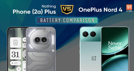 Nothing Phone (2a) Plus vs OnePlus Nord 4 battery comparison: which phone takes the lead?