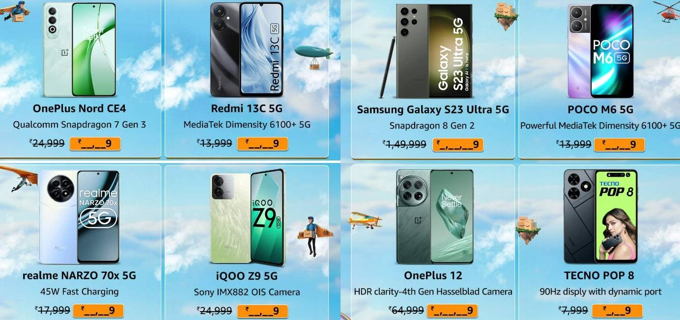 Amazon Prime Day 2024 Sale deals on OnePlus 12, Samsung Galaxy S23