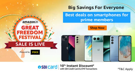 Amazon Great Freedom Festival 2024 sale goes live for prime members: Best deals on phones