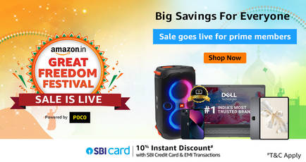Amazon Great Freedom Festival 2024 sale goes live for prime members: Best deals you can grab right now