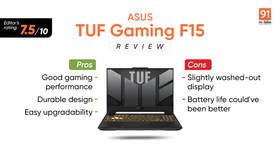 ASUS TUF Gaming F15 laptop review: going strong