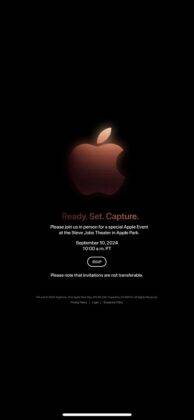 Apple September event