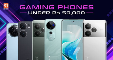 Best gaming phones under Rs 50,000 In India [August 2024]: iQOO Neo 9 Pro, Vivo V40 Pro, Realme GT 6, and more