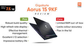 Gigabyte Aorus 15 9KF review: best budget RTX 4060 laptop?