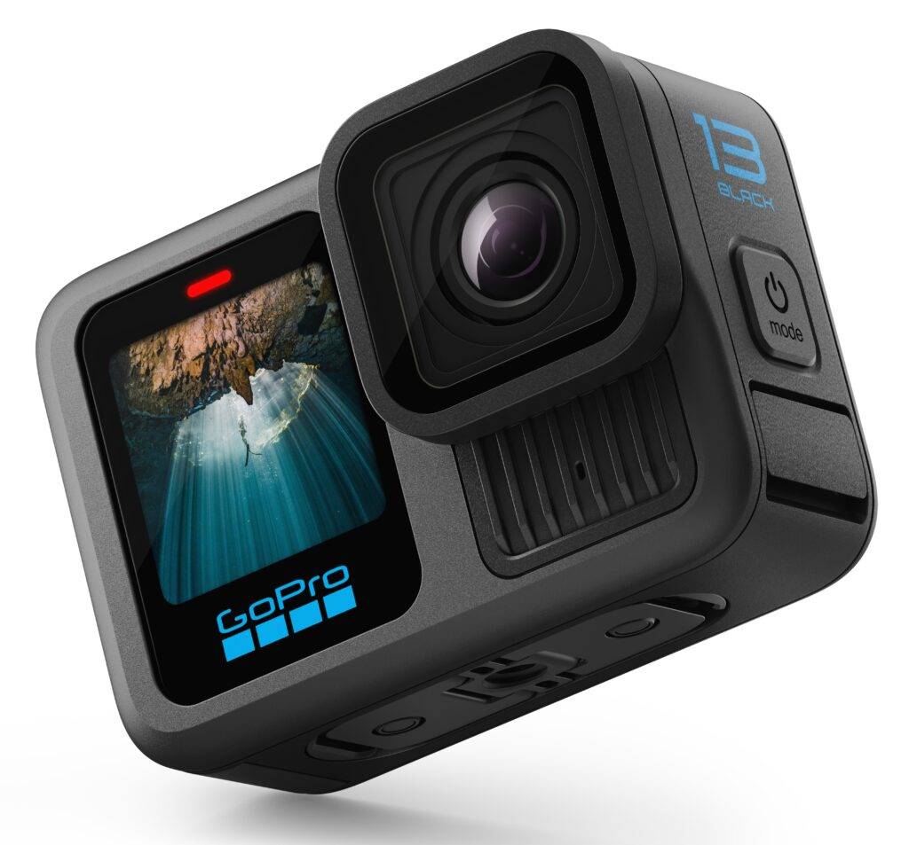 GoPro HERO 13 Black - Caméra d'action ultra résistante avec stabilisation HyperSmooth avancée