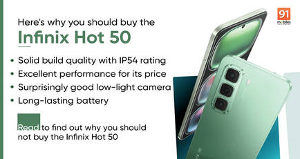 4 reasons to buy the Infinix Hot 50, 3 reasons to skip it