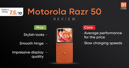 Motorola Razr 50 review: premium flip design without the premium price tag