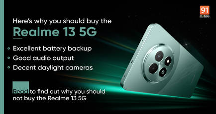 3 reasons to buy and 2 reasons to skip the Realme 13 5G