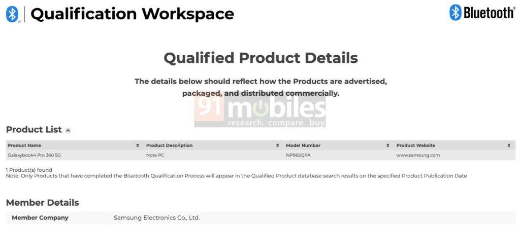 Samsung Galaxy Book4 Pro 360 5G