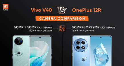 Vivo V40 vs OnePlus 12R camera comparison: which smartphone has more versatile cameras?