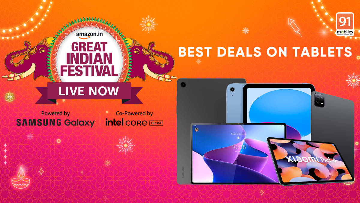 Amazon Great Indian Festival Best deals on tablets