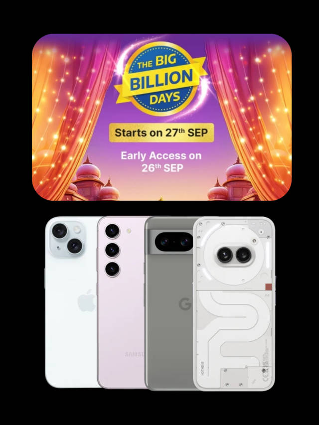 Flipkart Big Billion Days Best deals on smartphones