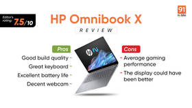 HP Omnibook X review: good build quality and battery life, average display