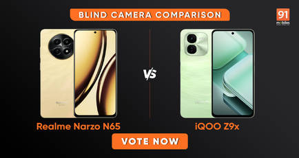 Realme Narzo N65 vs iQOO Z9x blind camera comparison: round one