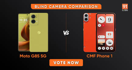 Moto G85 vs CMF Phone 1 blind camera comparison: round one