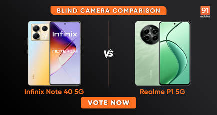 Infinix Note 40 vs Realme P1 blind camera comparison: round one