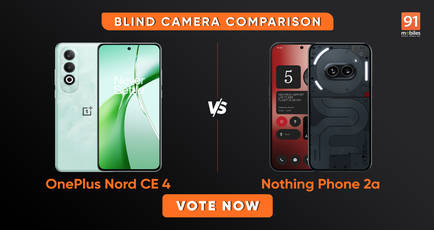 OnePlus Nord CE 4 vs Nothing Phone 2a blind camera comparison: round one