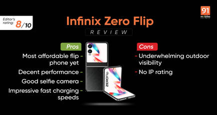 Infinix Zero Flip review: a foldable that doesnt break the bank