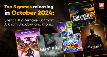 Top 5 games releasing in October 2024: Silent Hill 2 Remake, Batman: Arkham Shadow, and more