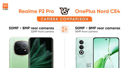 Realme P2 Pro vs OnePlus Nord CE4 camera comparison: which is the better camera phone?