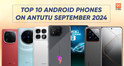 Top 10 Android phones on AnTuTu in September 2024