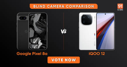 Google Pixel 8a vs iQOO 12 blind camera comparison: round one