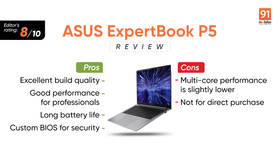 ASUS ExpertBook P5 P5405 review: ultimate laptop for professionals?
