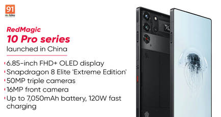 Nubia RedMagic 10 Pro, RedMagic 10 Pro+ debut in China, global launch date revealed: prices, specs