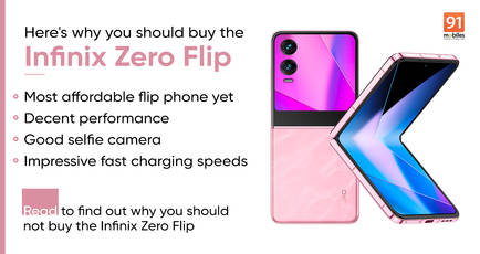 4 reasons to buy and 2 reasons to skip the Infinix Zero Flip