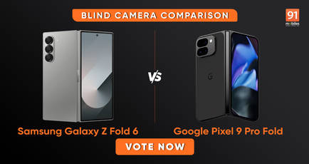 Samsung Galaxy Z Fold6 vs Google Pixel 9 Pro Fold blind camera comparison: round one