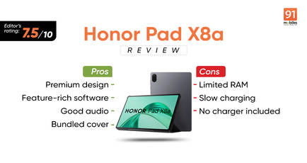 Honor Pad X8a review: sleek, affordable and feature-rich