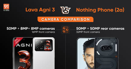 Lava Agni 3 vs Nothing Phone (2a) camera comparison: which mid-ranger can click better photos?