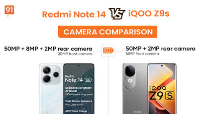 Redmi Note 14 vs iQOO Z9s camera comparison: which smartphone excels in photography?