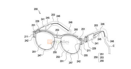 Samsung patents smart glasses with a speaker protected by electromagnetic interference
