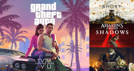 Upcoming games in 2025: GTA 6, Assassin’s Creed Shadows, Doom the Dark Ages, Ghost of Yotei, and more