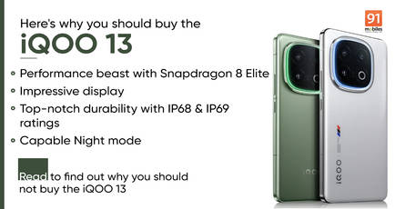 4 reasons to buy and 2 reasons to skip the iQOO 13