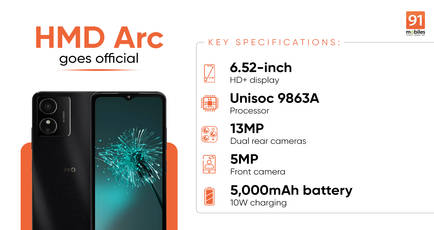 HMD Arc listed officially in Thailand, HMD Skyline Blue Topaz Edition also launched