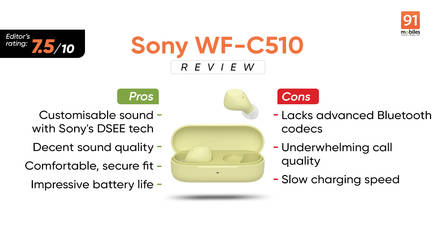 Sony WF-C510 review: a solid choice for casual listeners