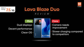 Lava Blaze Duo review: dual displays, solid performance
