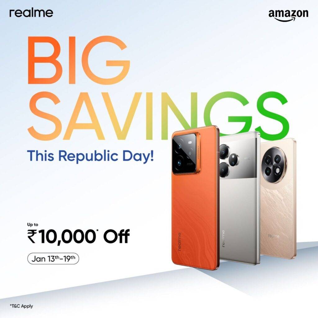 Realme Republic Day sale