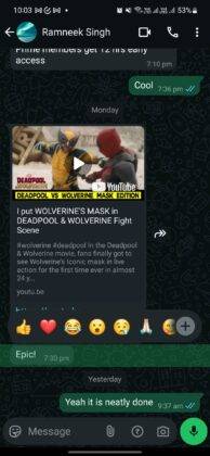 New WhatsApp feature