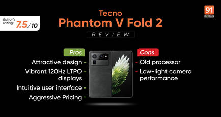 Tecno Phantom V Fold 2 review: much improved, still affordable