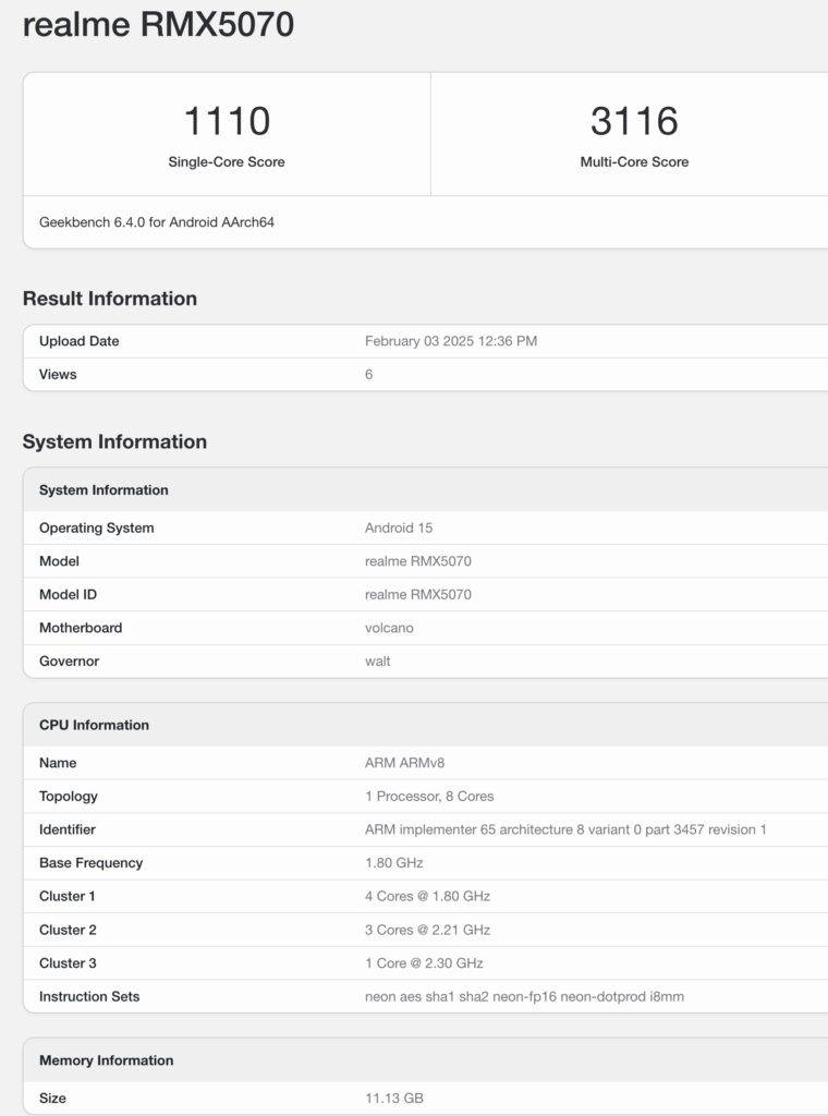 Realme P3 प्रो डिज़ाइन लीक छवियों के माध्यम से दिखाई दिया; Realme P3 geekbench 6 पर दिखाई देता है गीकबेंच