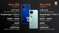 Vivo V50 vs Vivo V40