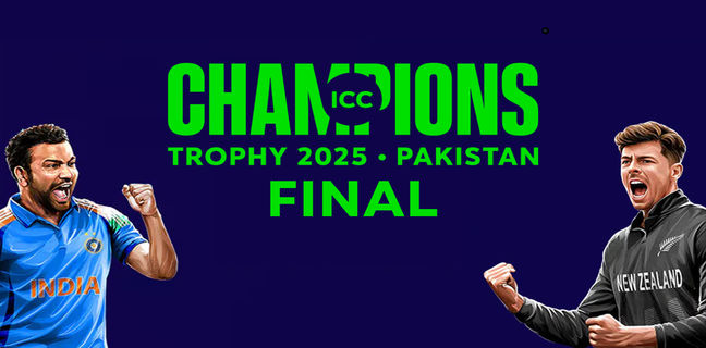 Watch Champions Trophy 2025 final for free