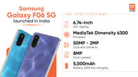Samsung Galaxy F06 5G - Full Specifications & Price in India (18th ...