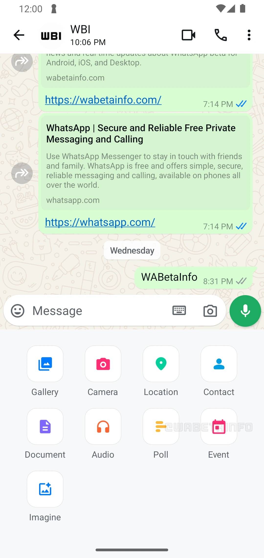 व्हाट्सएप बीटा