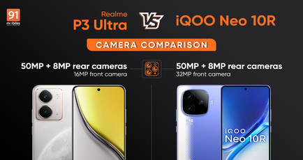 Realme P3 Ultra vs iQOO Neo 10R camera comparison: which mid-ranger has better cameras?